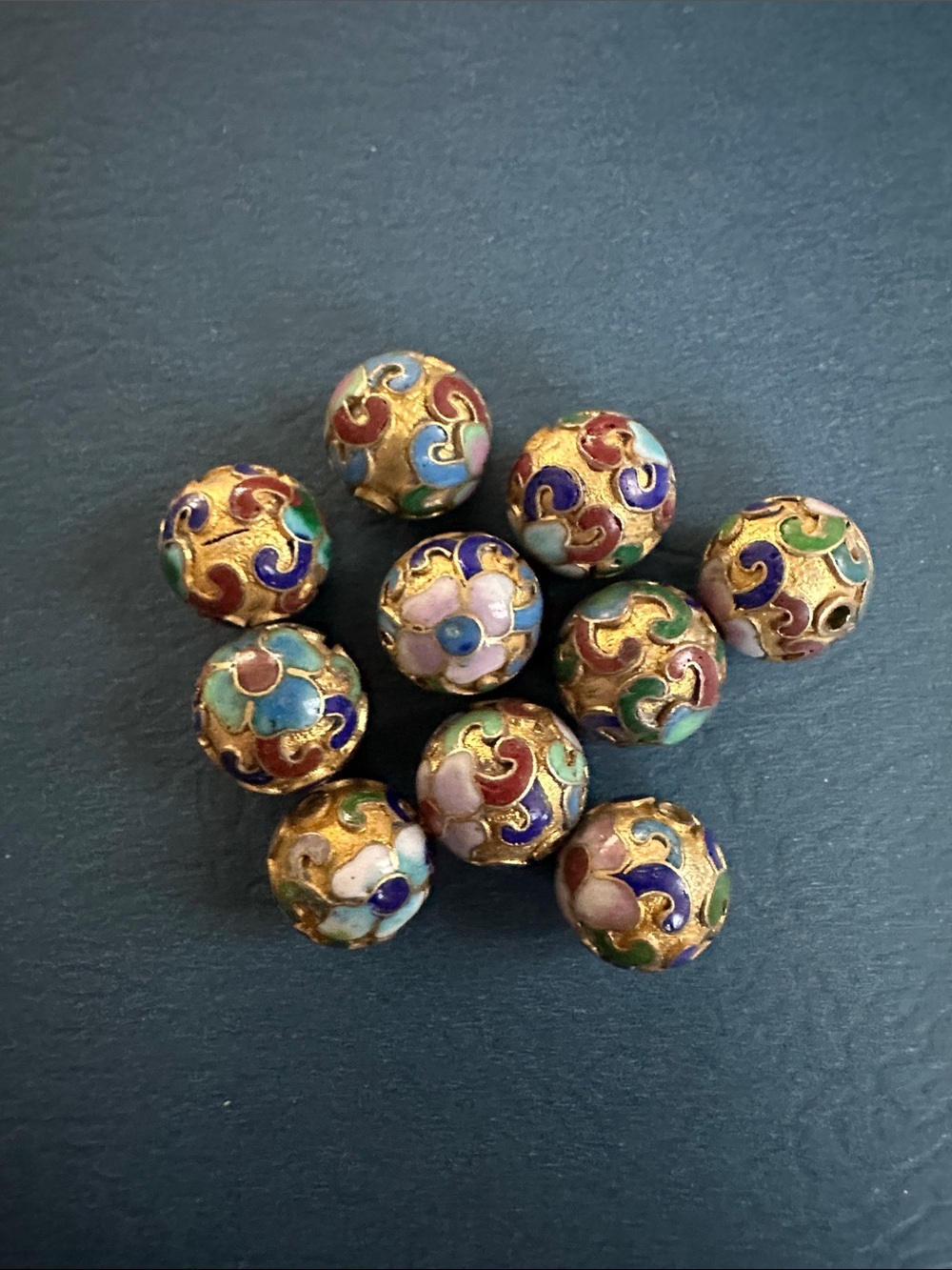NEW listing Vintage Cloisonne Beads